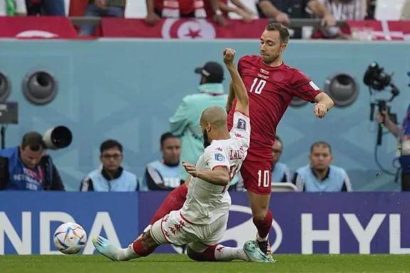 【世界杯】激烈对抗破门乏术，丹麦0-0战平突尼斯