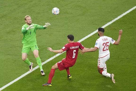 【世界杯】激烈对抗破门乏术，丹麦0-0战平突尼斯