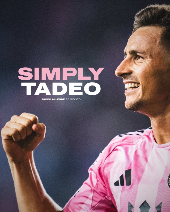 开云体育-季后赛6场9球！官方：迈阿密国际永久签下阿连德 转会费500万美元