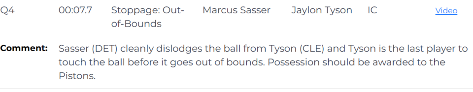 开云体育-骑士输活塞太冤?四次错漏判三次吃亏 本有望不打加时拿下胜利